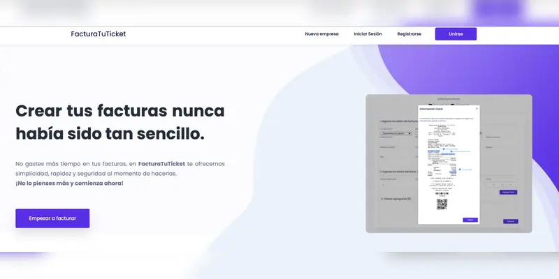 Factura tu ticket portal